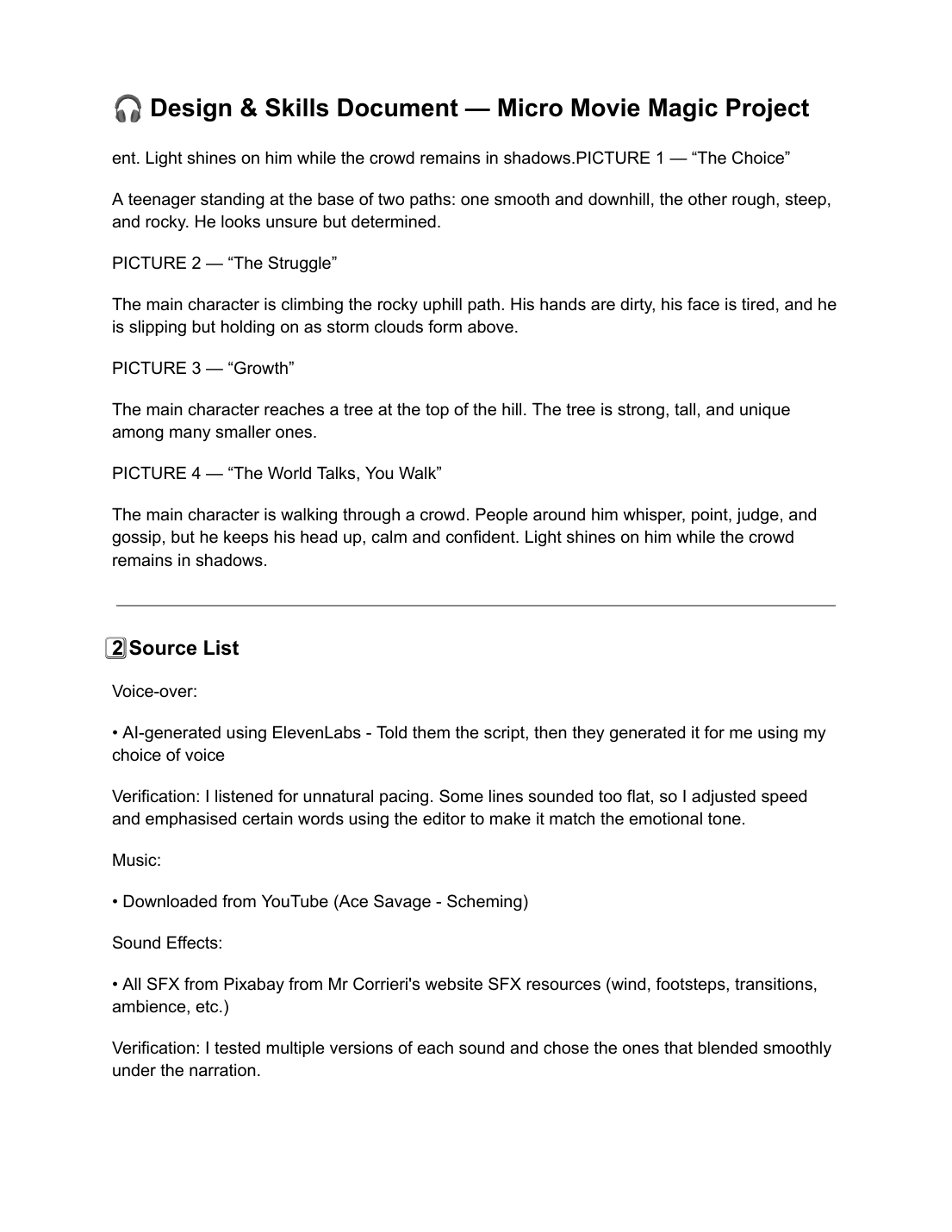 07 · Sources & verification preview